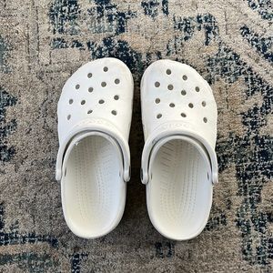 White Crocs